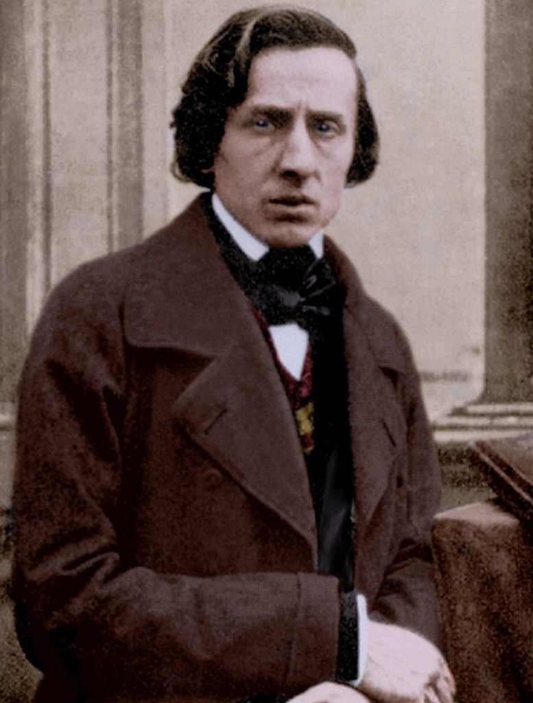 عکس فردریک شوپن پیانیست لهستانی